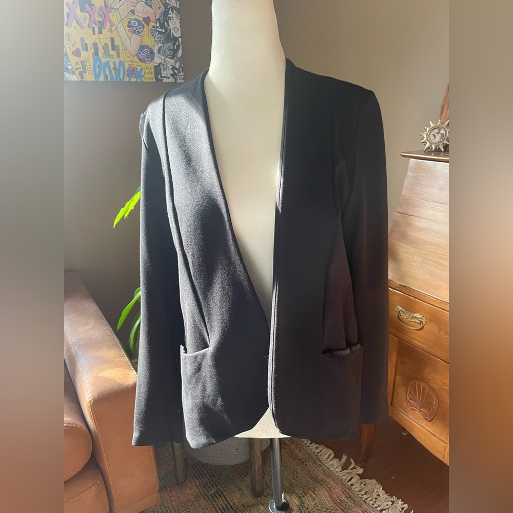 FIG Elegant Black Women's Blazer